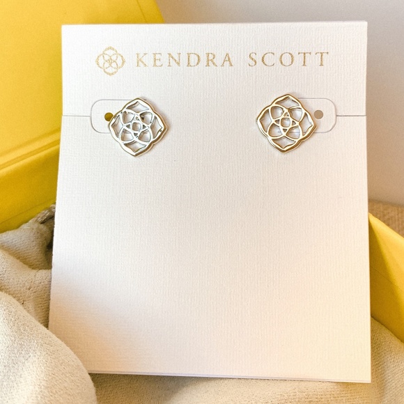 Kendra Scott Jewelry New Kendra Scott Logo Silver Dira Stud
